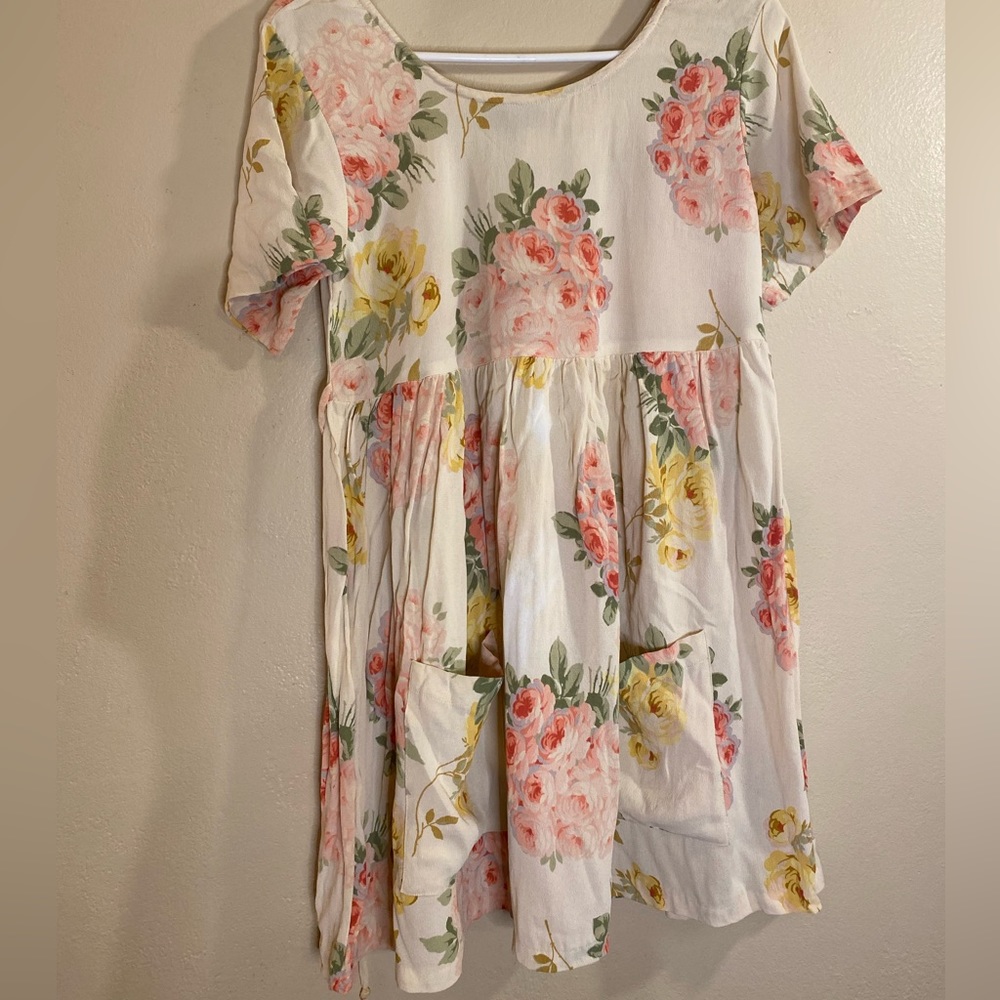 Fabulous vintage Betsey Johnson babydoll dress, size small